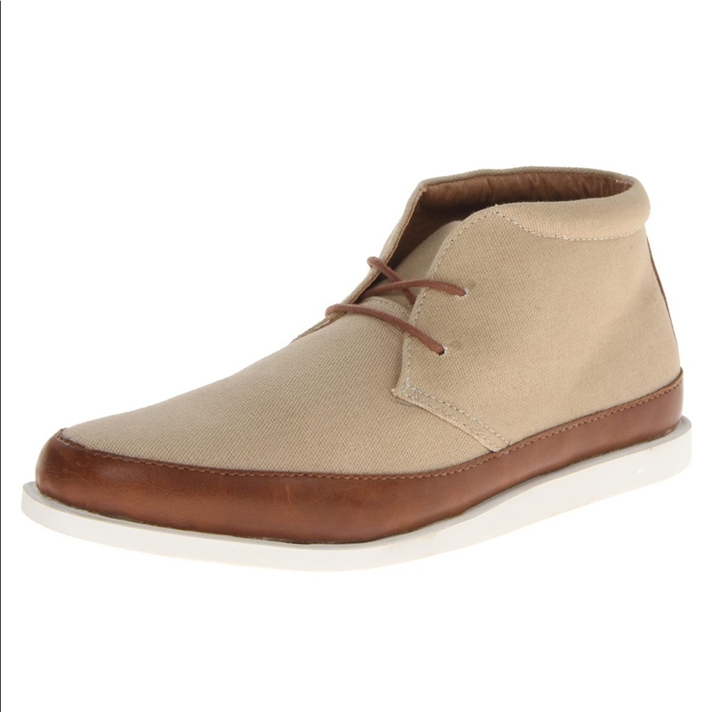 NEW Ben Sherman Tan Chukka Size 11 Sinclair Canvas